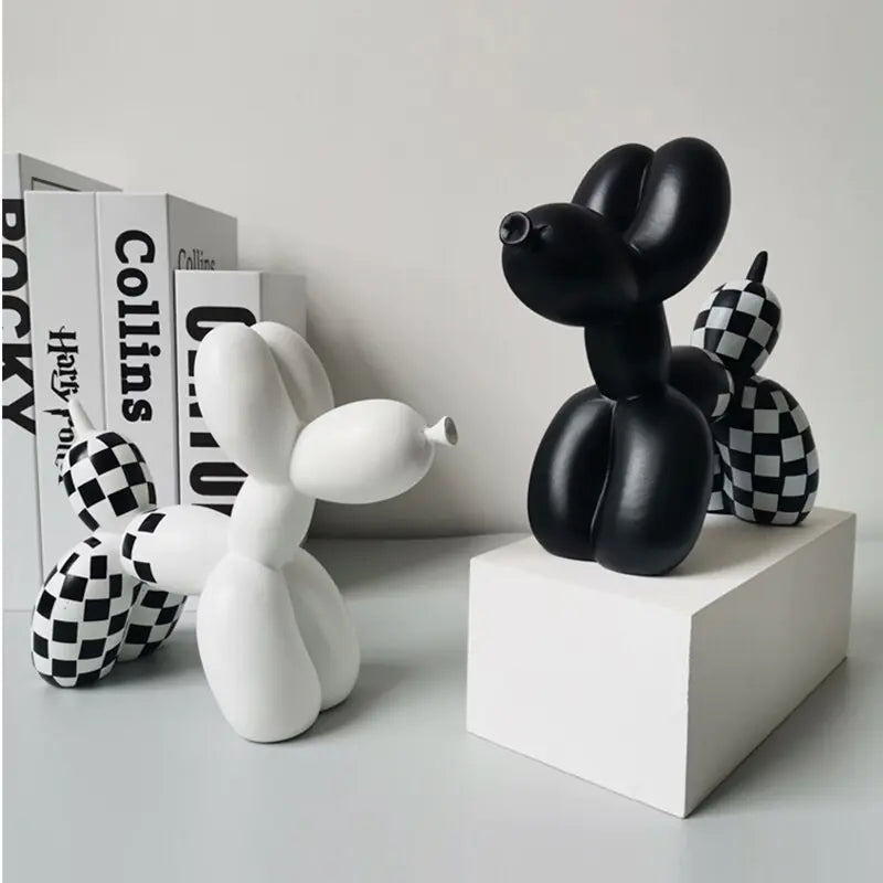 Chessboard Balloon Dog