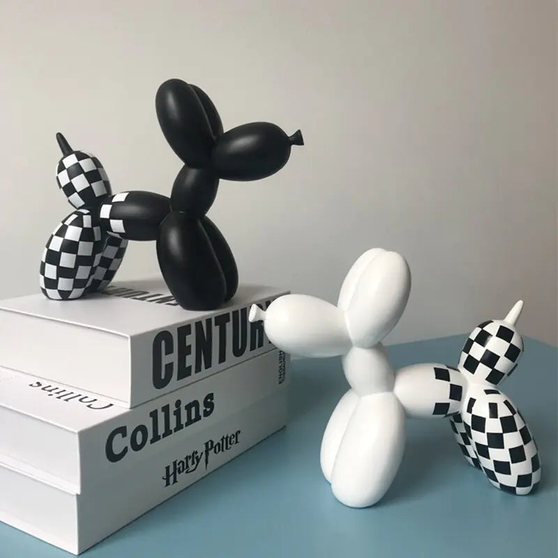 Chessboard Balloon Dog