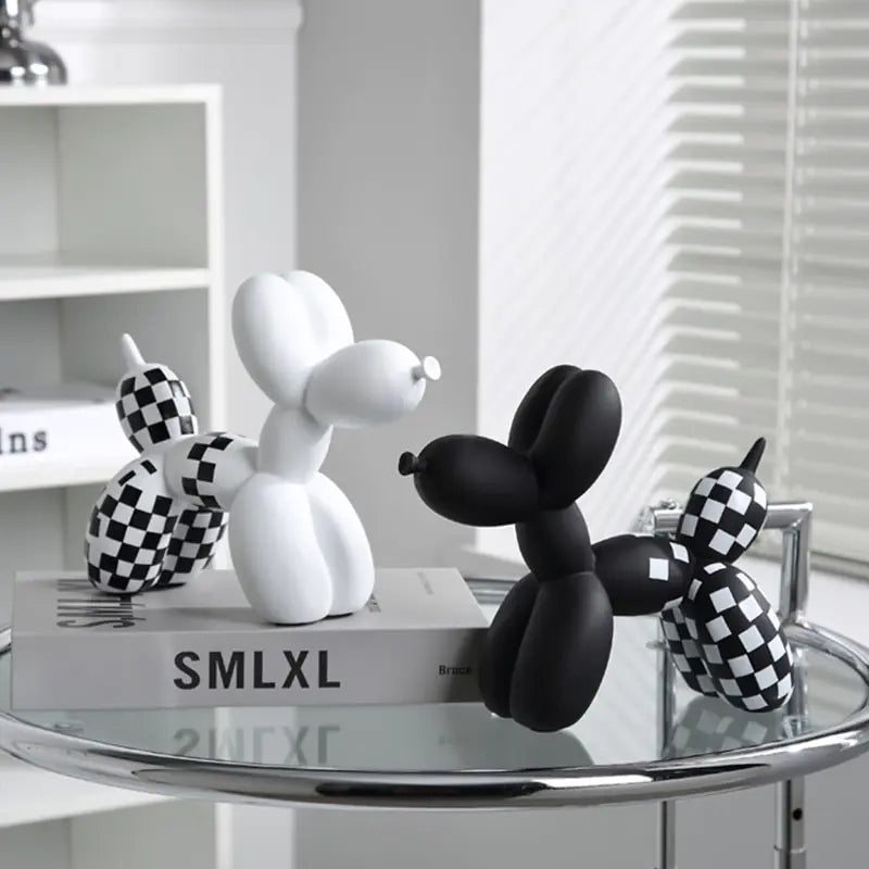 Chessboard Balloon Dog