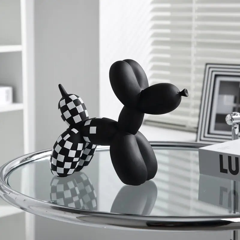 Chessboard Balloon Dog