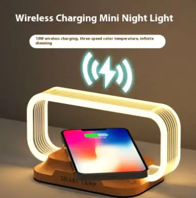 Luxury Wireless Charger + LED Lamp