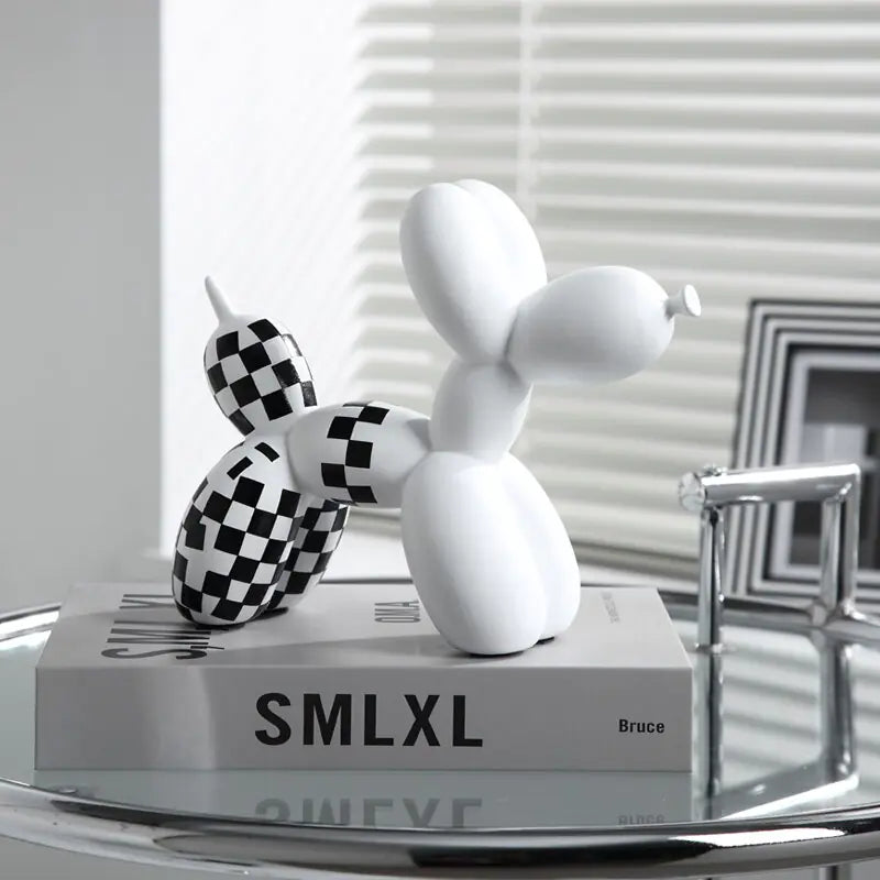 Chessboard Balloon Dog